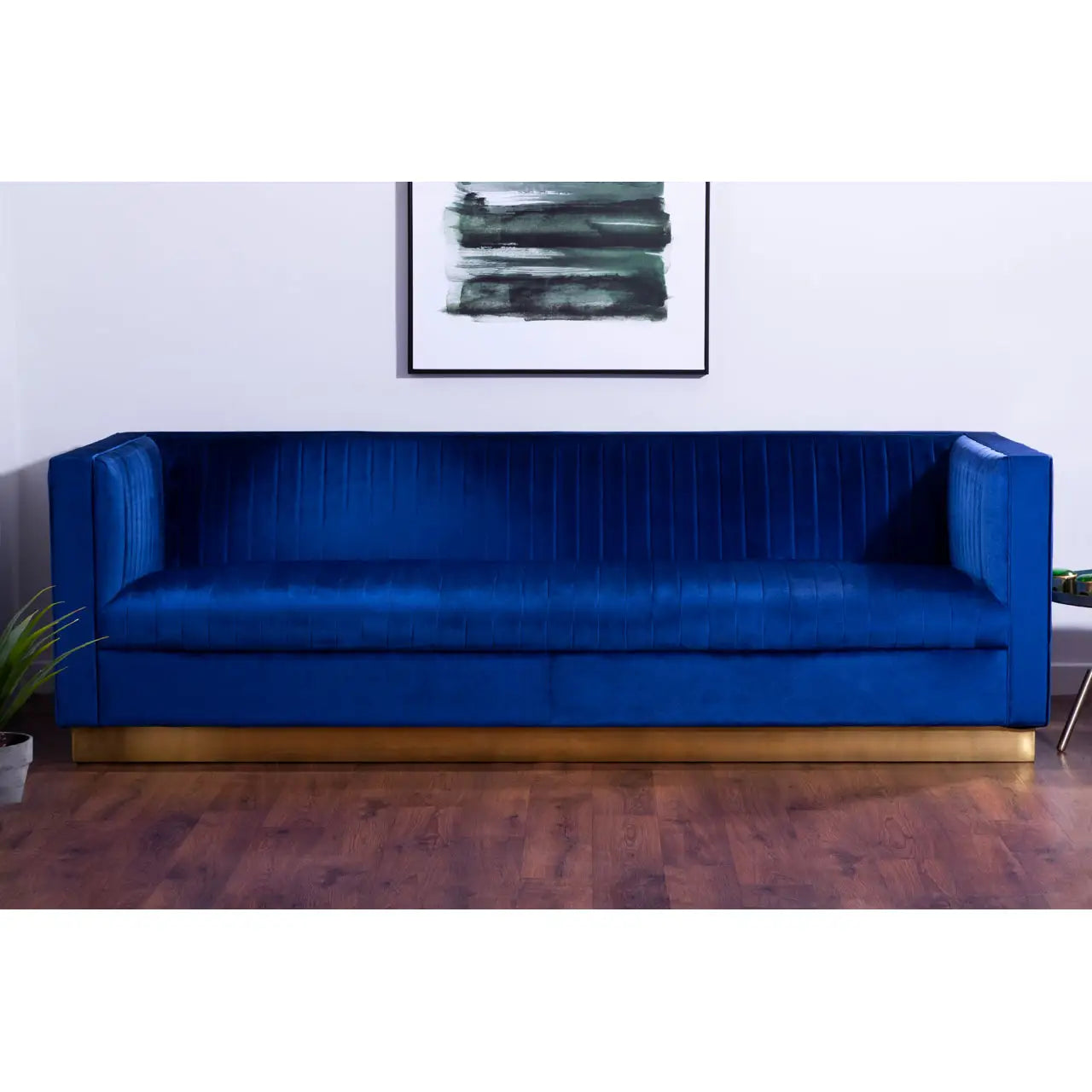 aRmanica WINK THREE SEAT BLUE SOFA