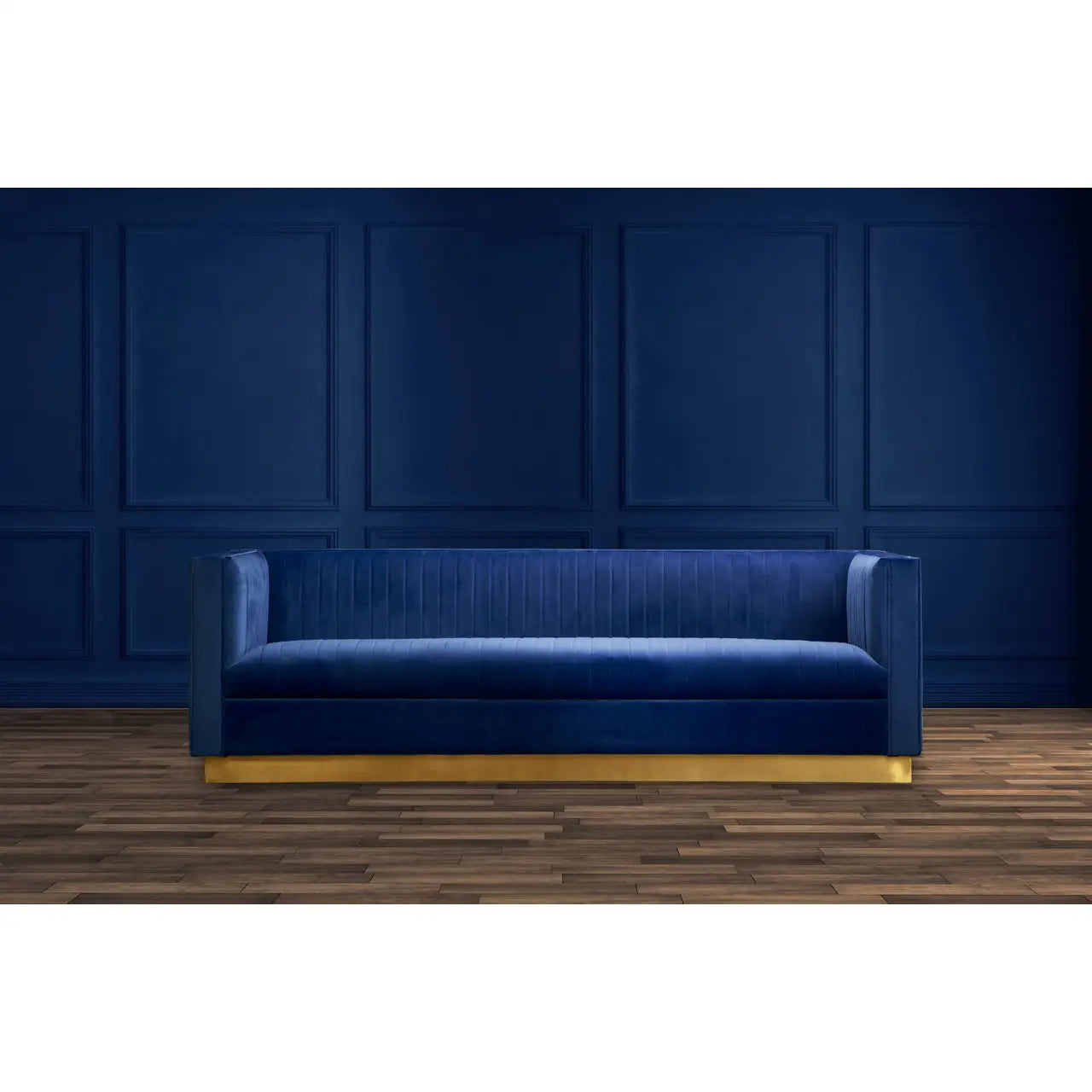 aRmanica WINK THREE SEAT BLUE SOFA