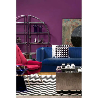 aRmanica WINK THREE SEAT BLUE SOFA