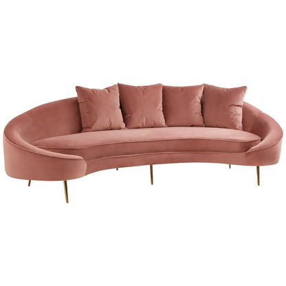 aRmanica OSDIN 4 SEAT LIGHT SALMON SOFA