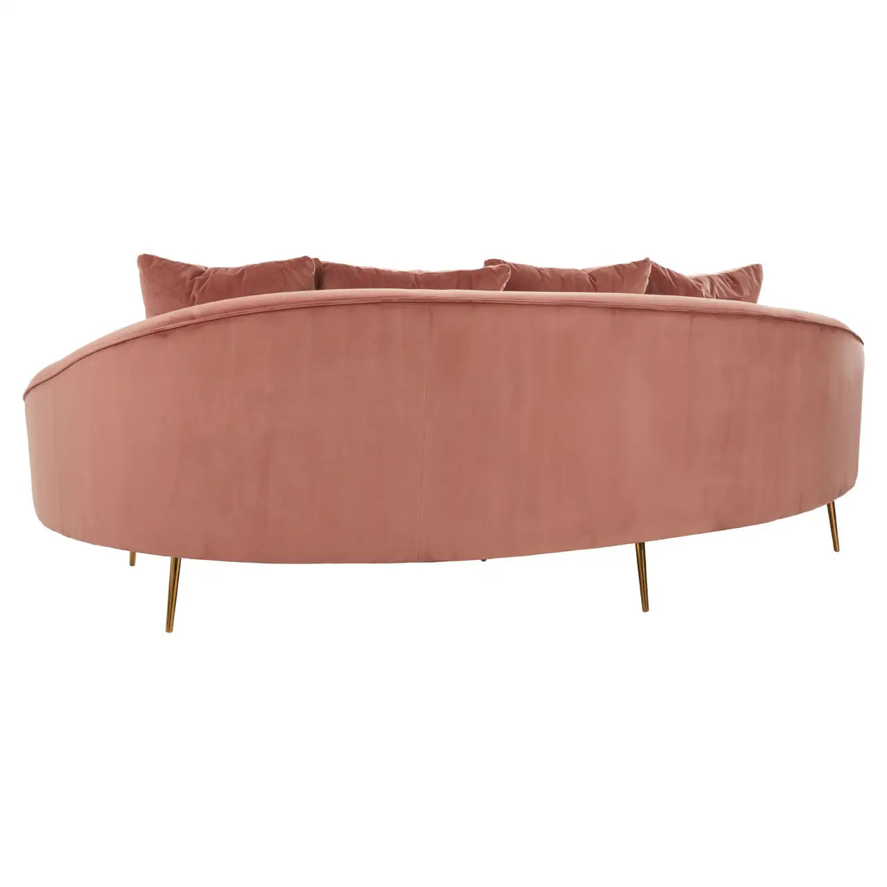 aRmanica OSDIN 4 SEAT LIGHT SALMON SOFA