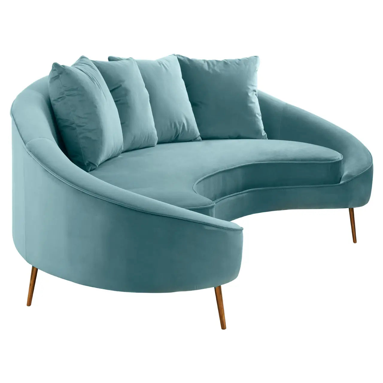 aRmanica OSDIN 4 SEAT LIGHT BLUE SOFA