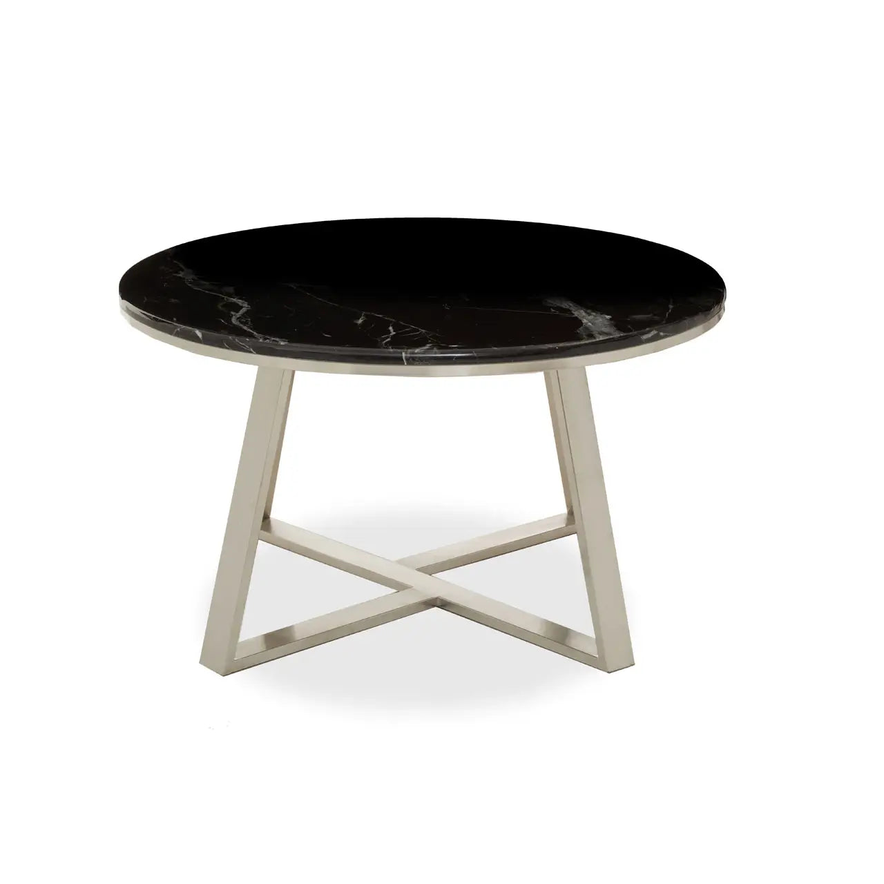 aRmanica VARO COFFEE TABLE WITH BLACK MARBLE TOP