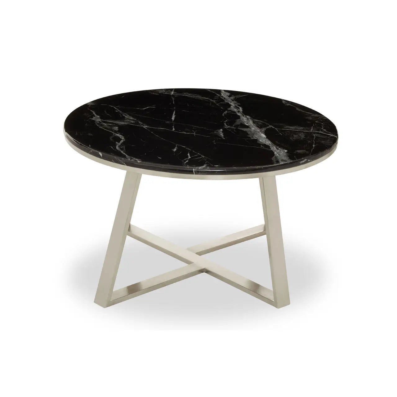 aRmanica VARO COFFEE TABLE WITH BLACK MARBLE TOP