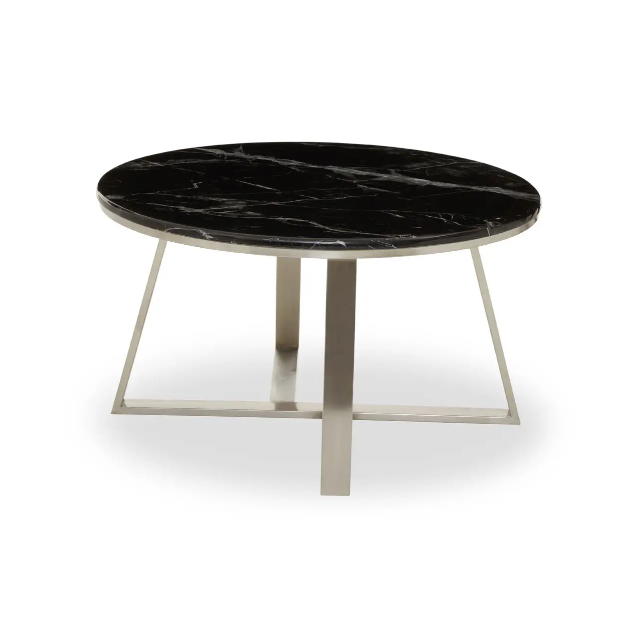 aRmanica VARO COFFEE TABLE WITH BLACK MARBLE TOP