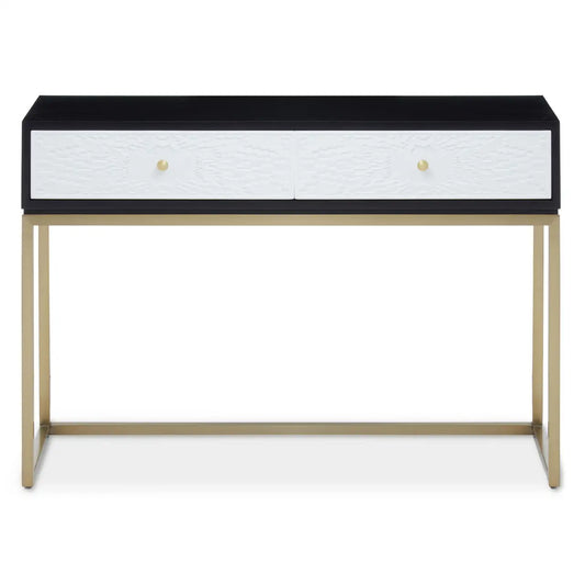 aRmanica DUMAS TWO DRAWER CONSOLE TABLE