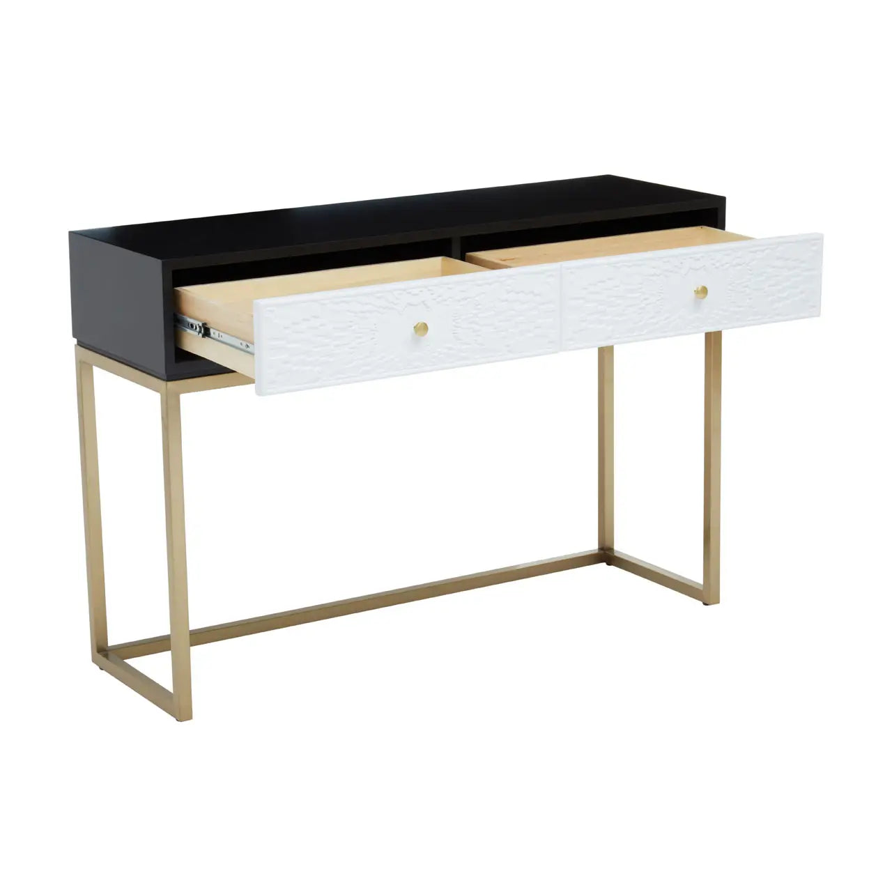 aRmanica DUMAS TWO DRAWER CONSOLE TABLE