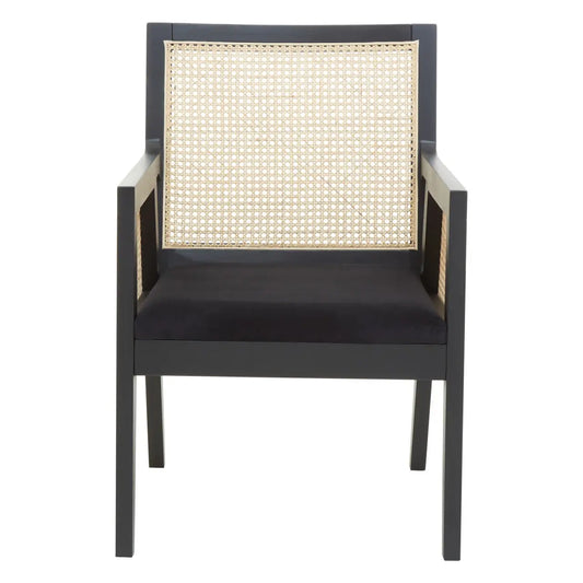 aRmanica CORSA CANE RATTAN BACK CHAIR