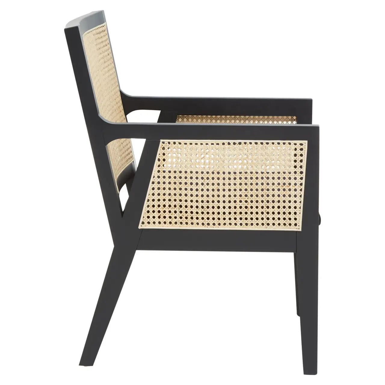 aRmanica CORSA CANE RATTAN BACK CHAIR