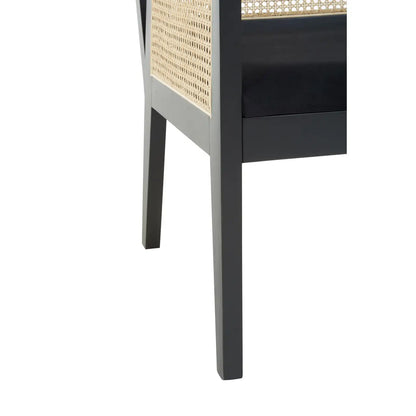 aRmanica CORSA CANE RATTAN BACK CHAIR