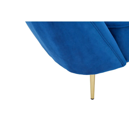 aRmanica FARAH MIDNIGHT LEFT ARM VELVET CHAISE