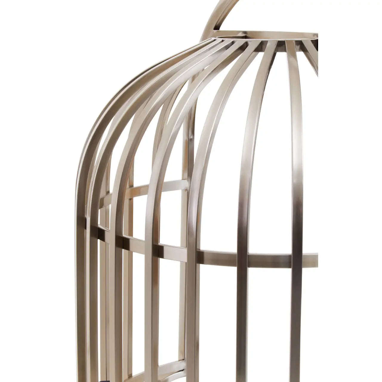 aRmanica ELIZA BRUSHED SILVER DOME CAGE CHAIR