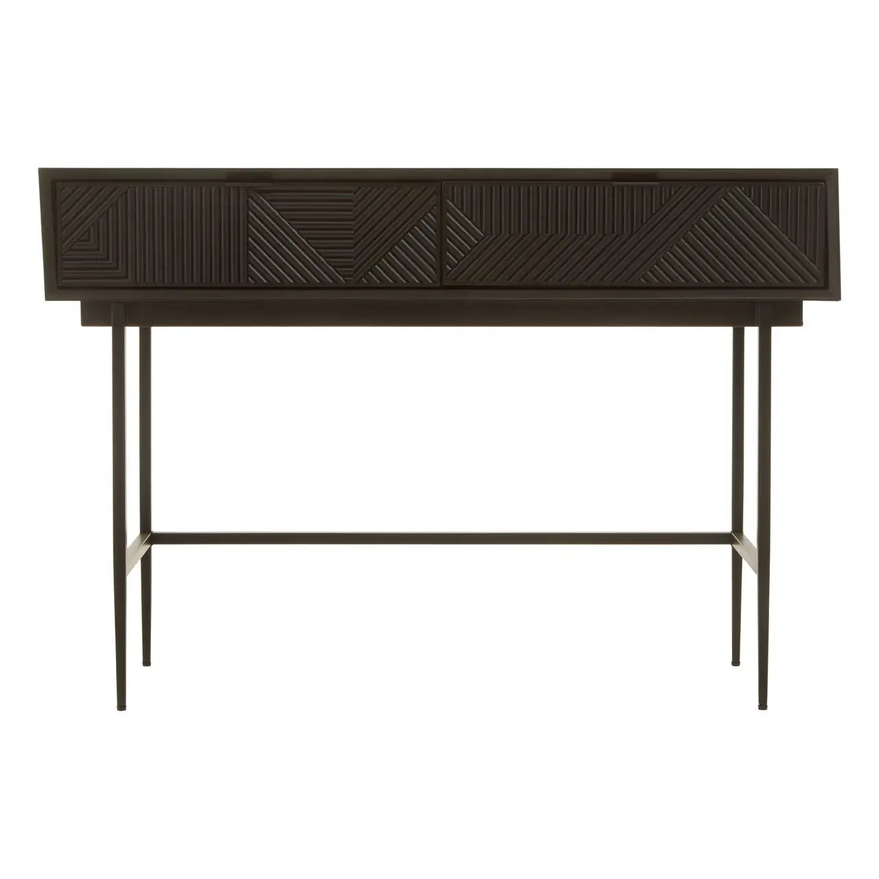 aRmanica JAKARA BLACK FINISH CONSOLE TABLE