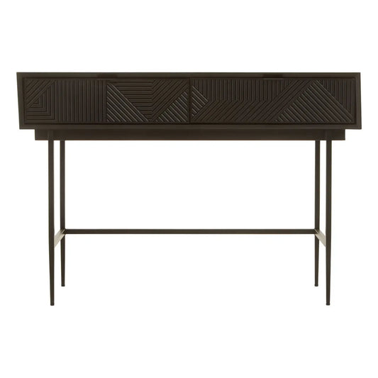 aRmanica JAKARA BLACK FINISH CONSOLE TABLE