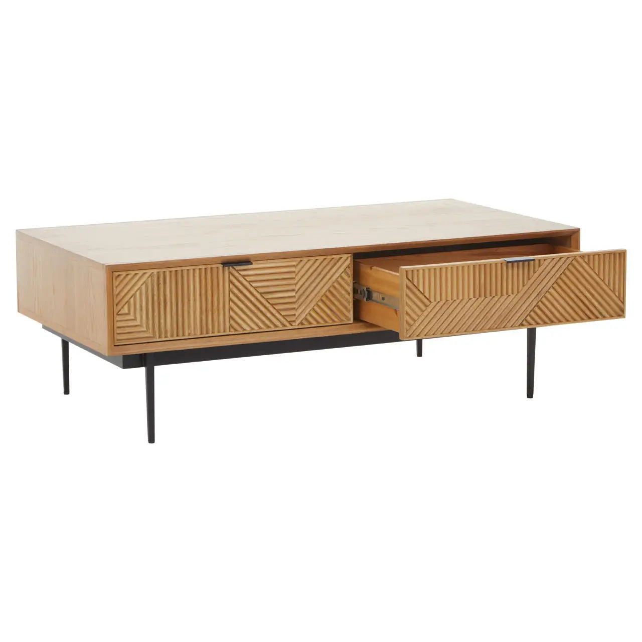 aRmanica JAKAR NATURAL FINISH WOODEN COFFEE TABLE