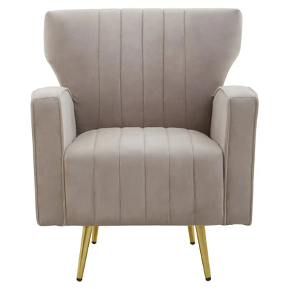 aRmanica KAYLEY MINK VELVET ARMCHAIR