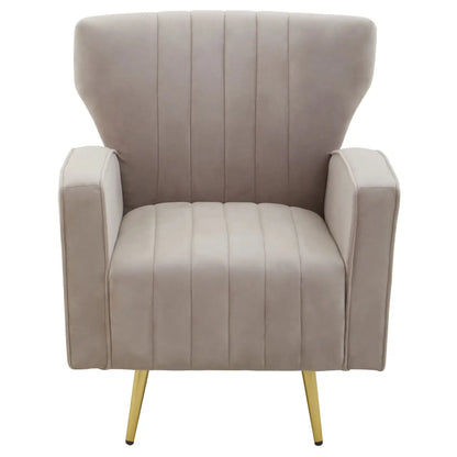 aRmanica KAYLEY MINK VELVET ARMCHAIR