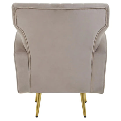 aRmanica KAYLEY MINK VELVET ARMCHAIR