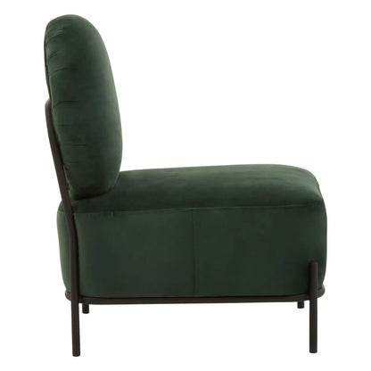 aRmanica HAYAs GREEN VELVET CHAIR