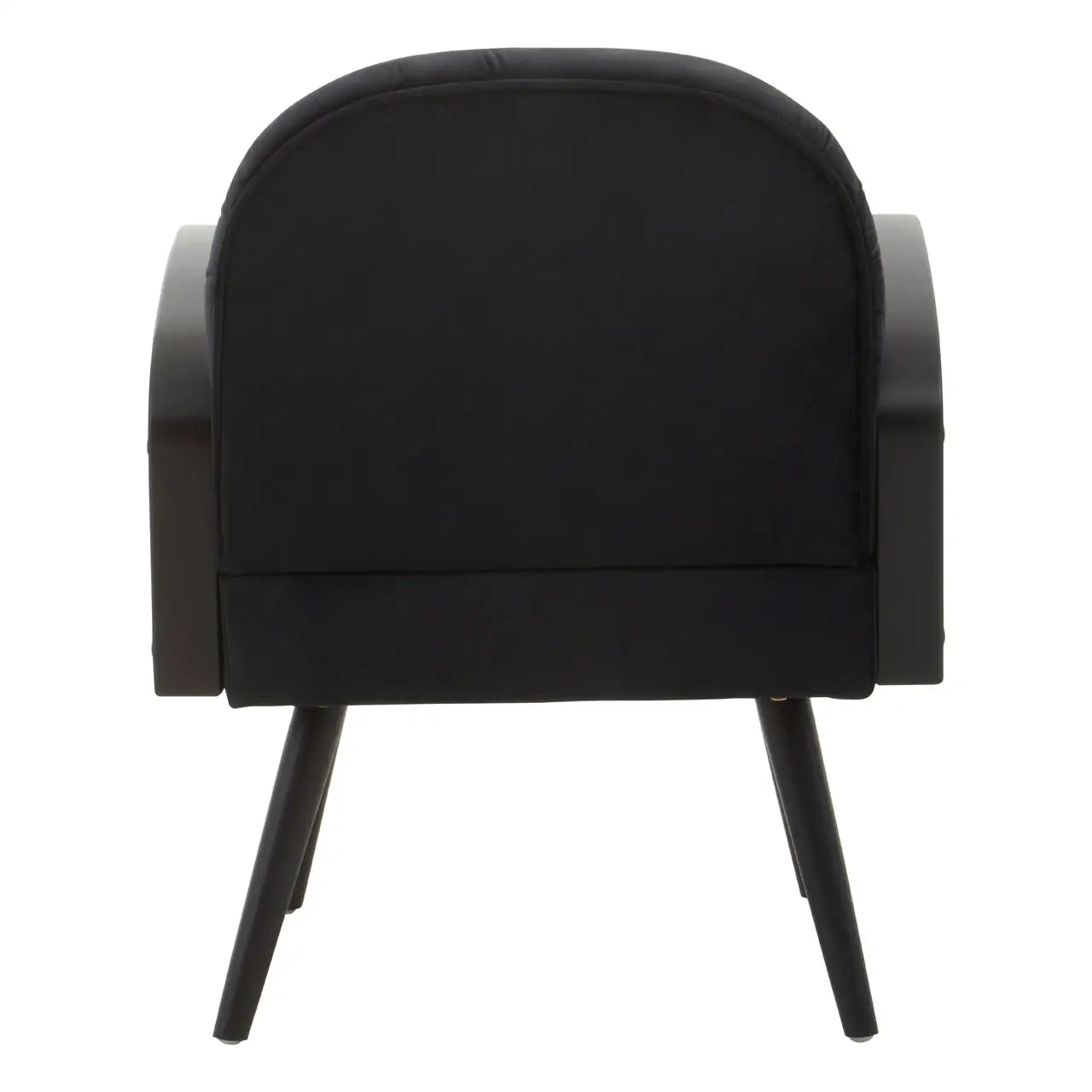 aRmanica HAALO BLACK VELVET ARMCHAIR