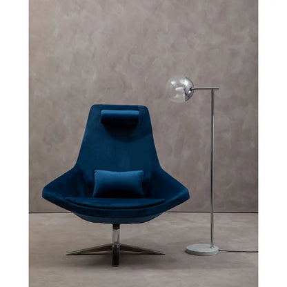 aRmanica KAIRO NAVY VELVET ARMCHAIR