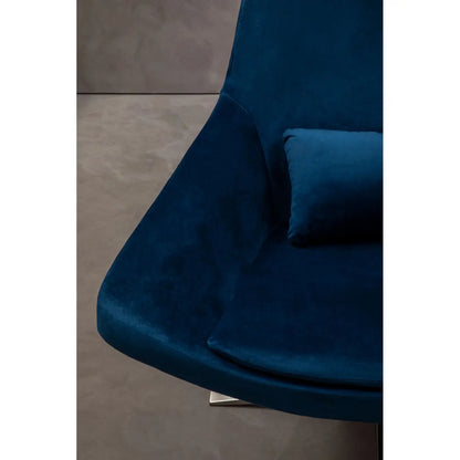 aRmanica KAIRO NAVY VELVET ARMCHAIR