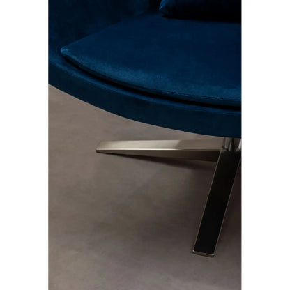 aRmanica KAIRO NAVY VELVET ARMCHAIR