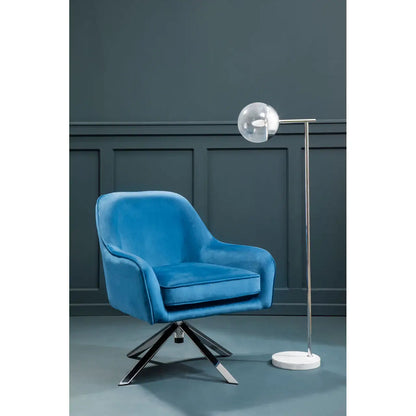 aRmanica AVERY MIDNIGHT VELVET CHAIR