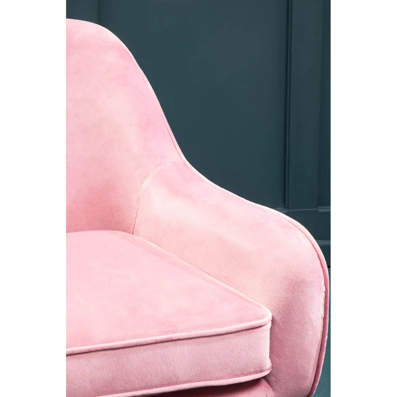 aRmanica AVERY PINK VELVET CHAIR