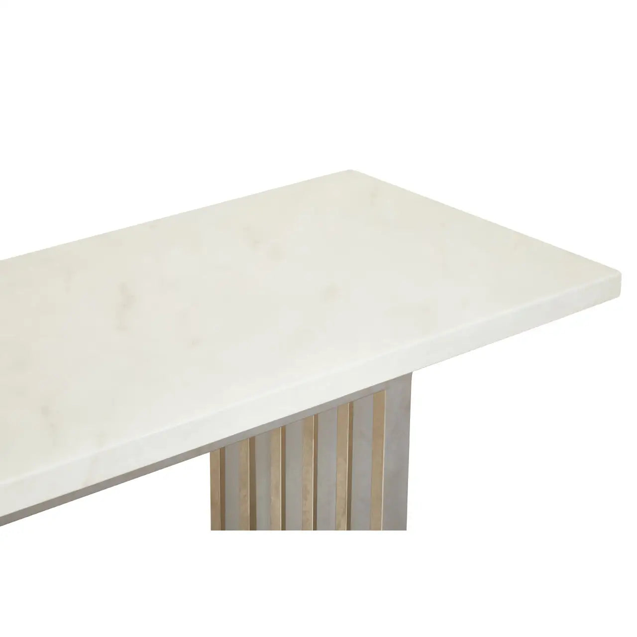 aRmanica MODA WHITE MARBLE CONSOLE TABLE