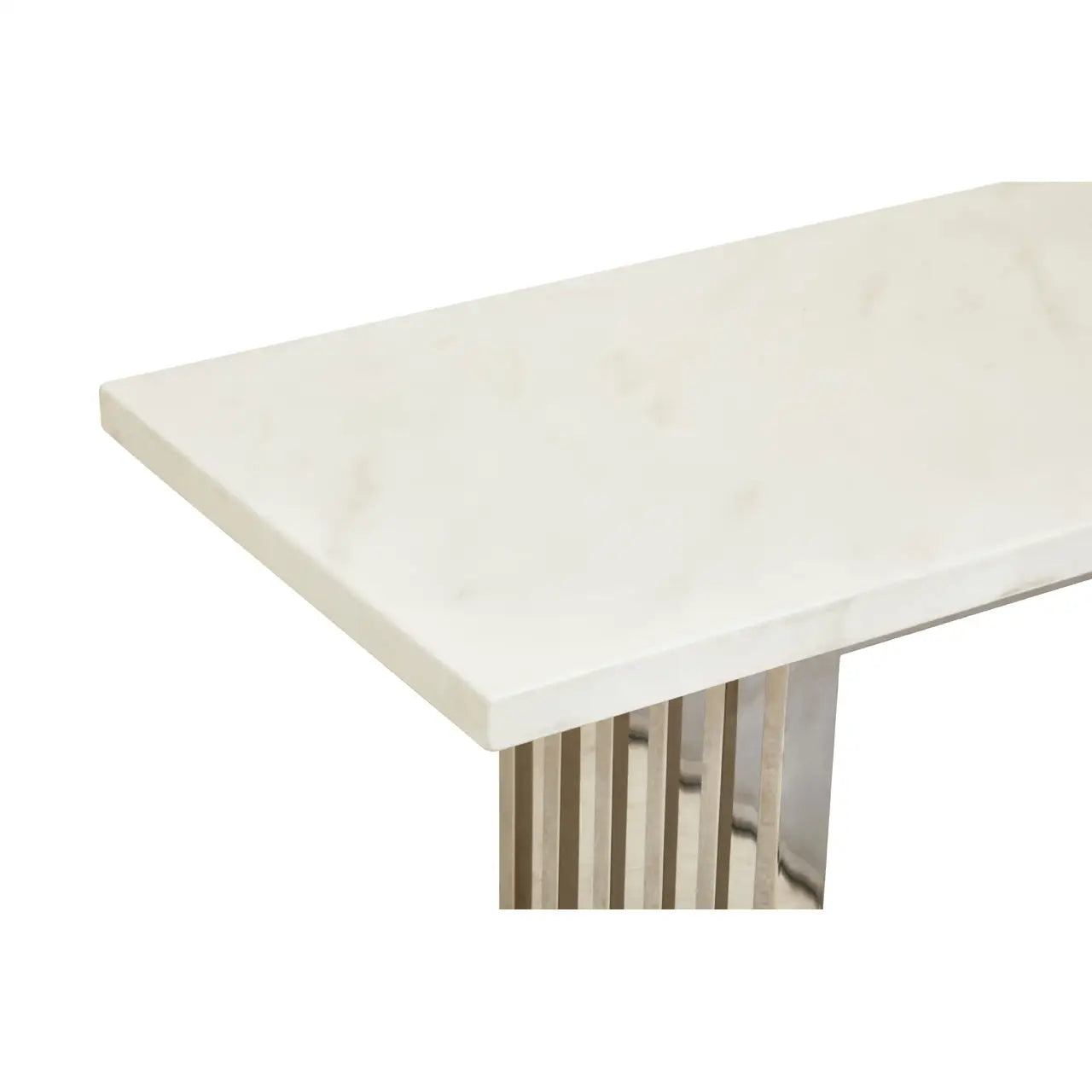 aRmanica MODA WHITE MARBLE CONSOLE TABLE