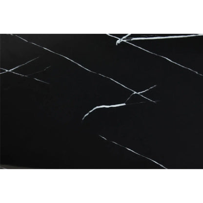 aRmanica MODA BLACK MARBLE RECTANGULAR DINING TABLE