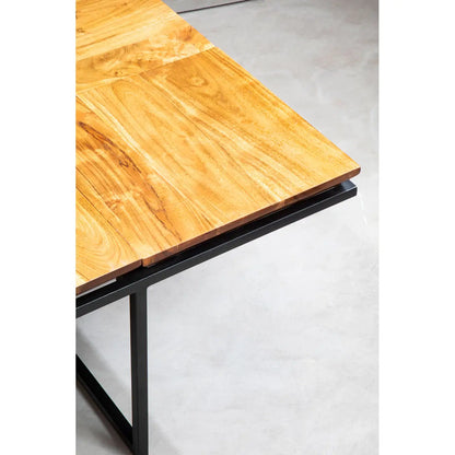 aRmanica SHIMLI ACACIA WOOD PYRAMID COFFEE TABLE