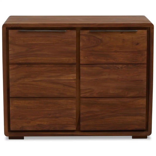 aRmanica SURATO TWO DOOR SHEESHAM AND ACACIA SIDEBOARD