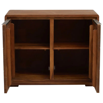 aRmanica SURATO TWO DOOR SHEESHAM AND ACACIA SIDEBOARD