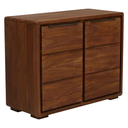 aRmanica SURATO TWO DOOR SHEESHAM AND ACACIA SIDEBOARD