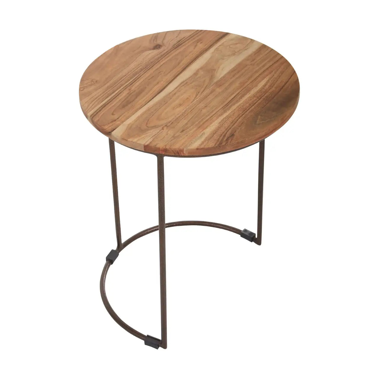 aRmanica Nest Of Three Natural Acacia Wood Tables