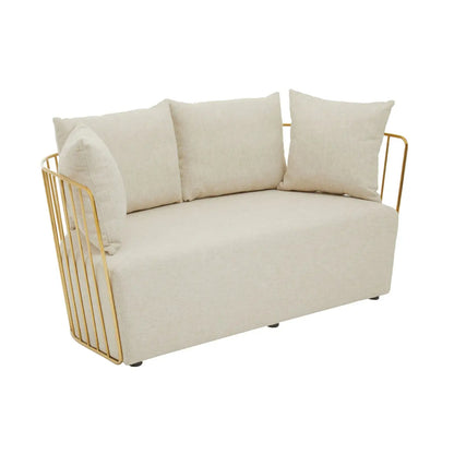 aRmanica AZALIA TWO SEAT Natural FABRIC SOFA