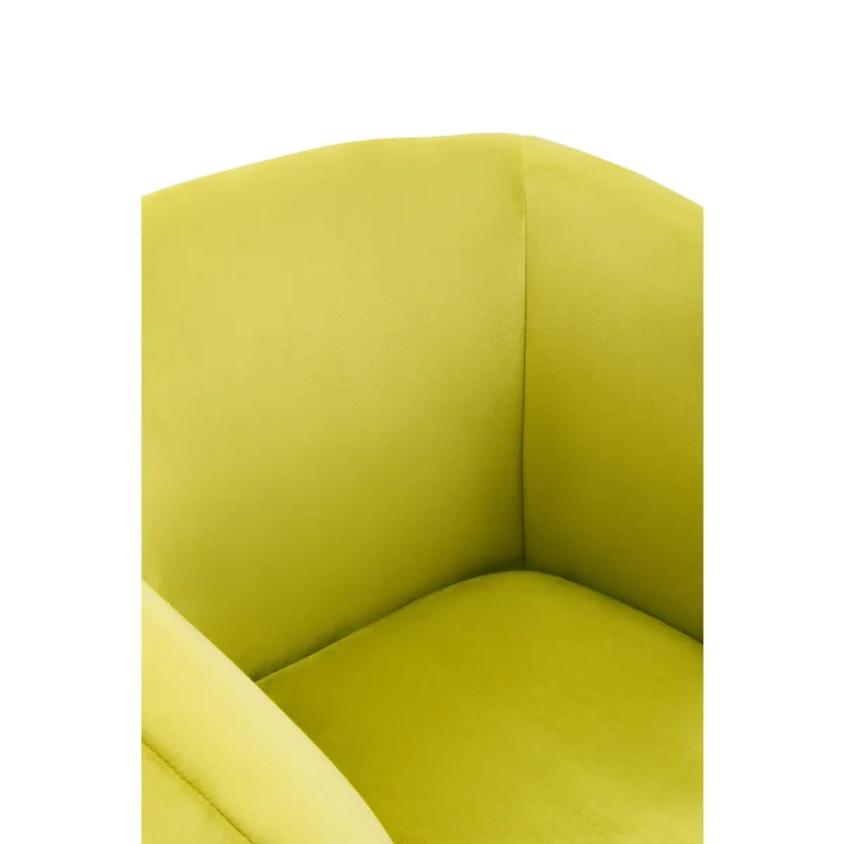 aRmanica JASMEEN OLIVE VELVET ARMCHAIR