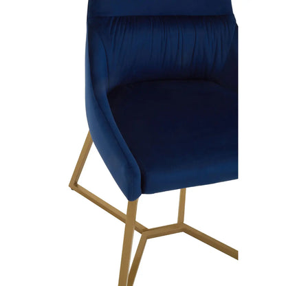 aRmanica MIDNIGHT VELVET DINNER CHAIR  X2