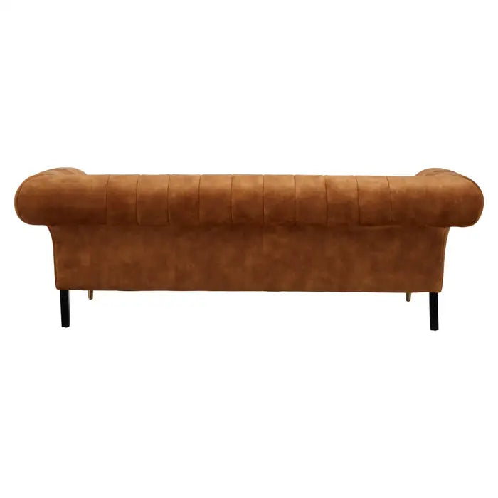 aRmanica Serina THREE SEAT NATURAL GOLD SOFA