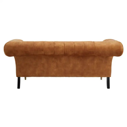 aRmanica Serina TWO SEAT NATURAL GOLD SOFA