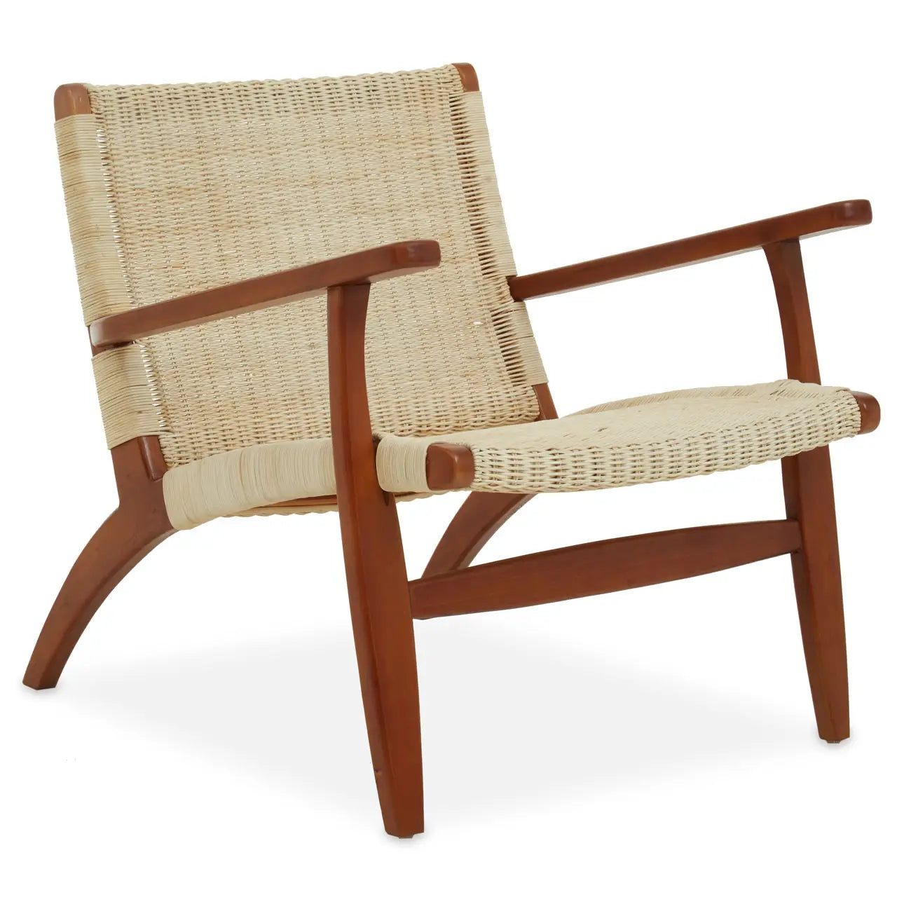 aRmanica BALI WOVEN CHAIR IN NATURAL RATTAN