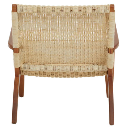 aRmanica BALI WOVEN CHAIR IN NATURAL RATTAN