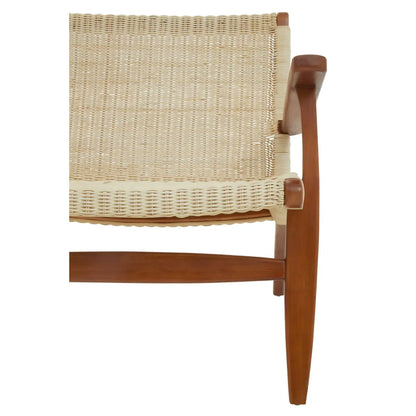 aRmanica BALI WOVEN CHAIR IN NATURAL RATTAN