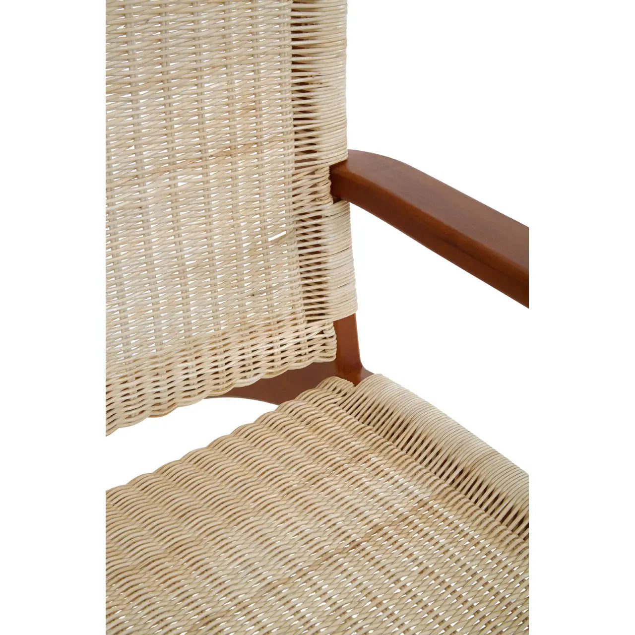 aRmanica BALI WOVEN CHAIR IN NATURAL RATTAN