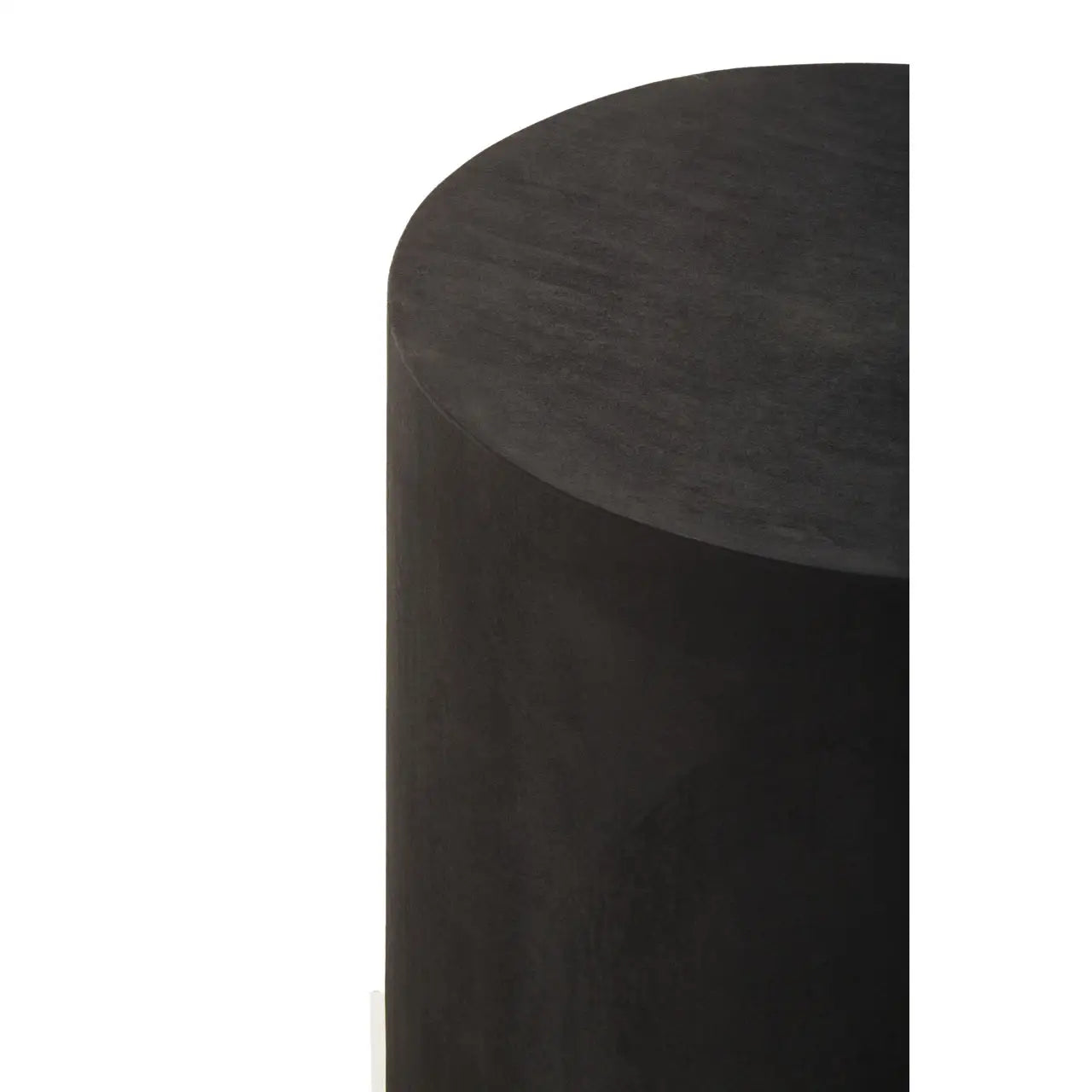 aRmanica NARBO BLACK AND GOLD CONCRETE LOOK SIDE TABLE