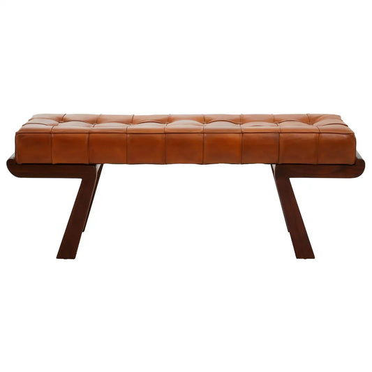 aRmanica ICNA BENCH WITH ANGULARCEDAR WOOD BASE