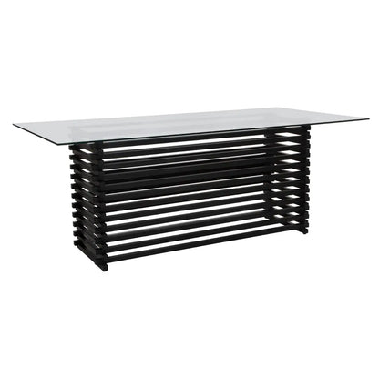 aRmanica VOGUE MATTE BLACK DINING TABLE