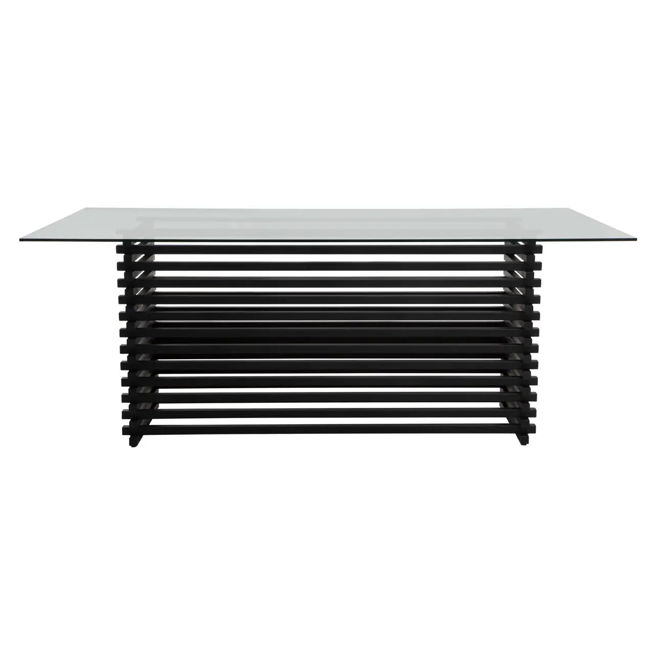 aRmanica VOGUE MATTE BLACK DINING TABLE